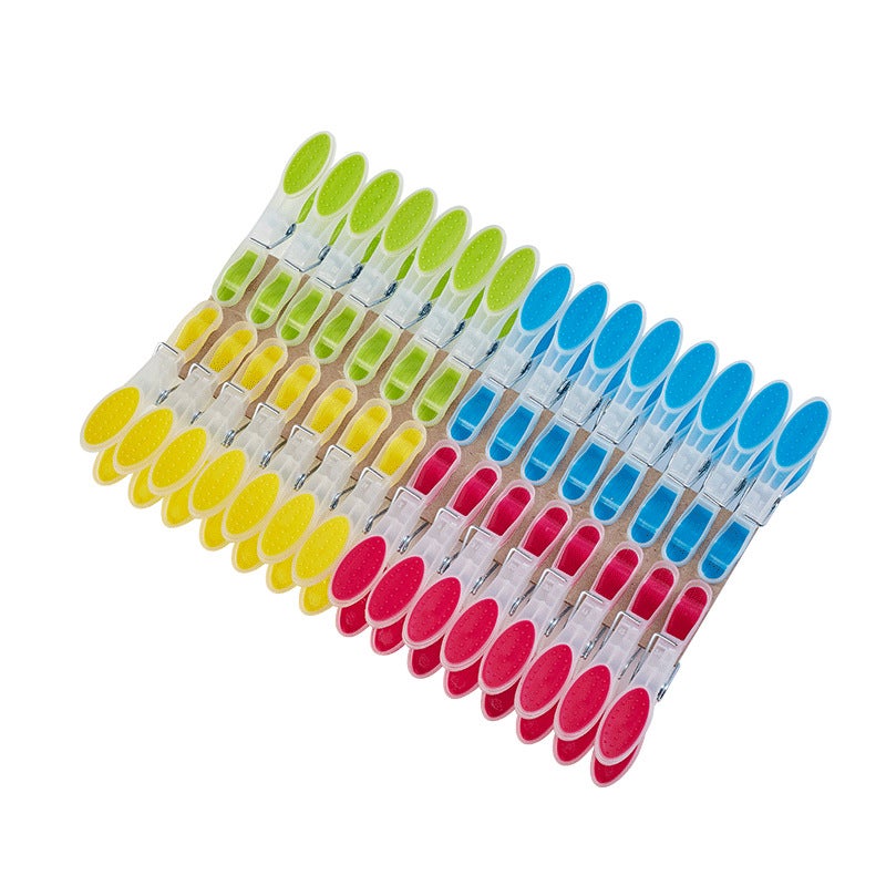 100 Mollette Per Panni In Legno Colorate 7,1 Cm - 10 Colori Vivaci Per Bucato E Fai Da Te