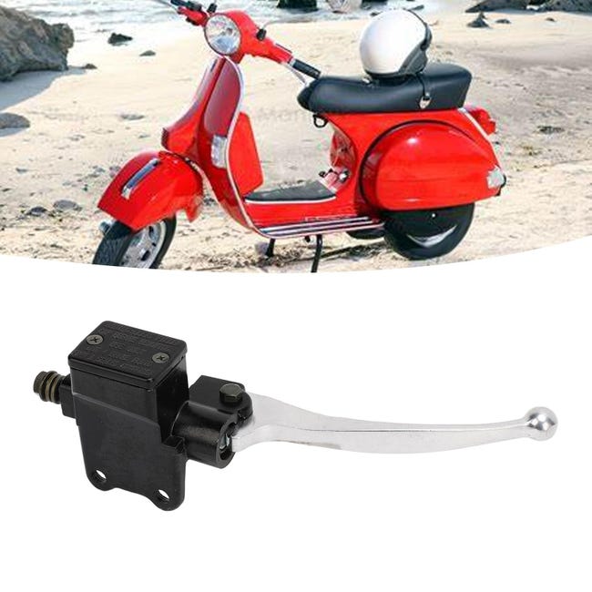 Leva Freno Destra Nera In Metallo Per Vespa PX 125/200 E LML 4T – Sostituzione Facile E Frenata Sicura!