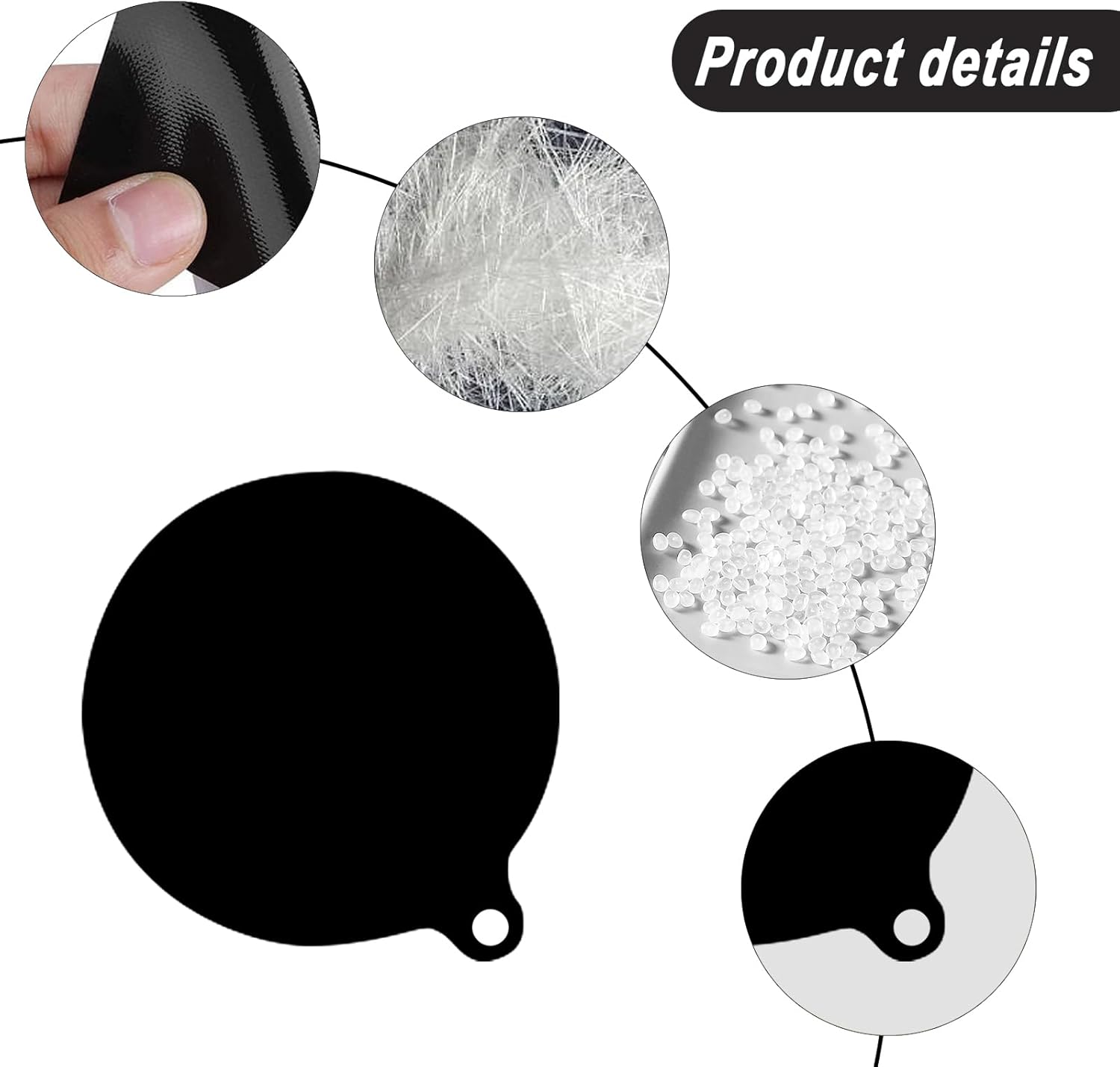 Set 4 Tappetini In Silicone Per Piano Cottura A Induzione – Antiaderenti, Resistenti Al Calore Fino A 300°C, Diametro 22 Cm E 24 Cm