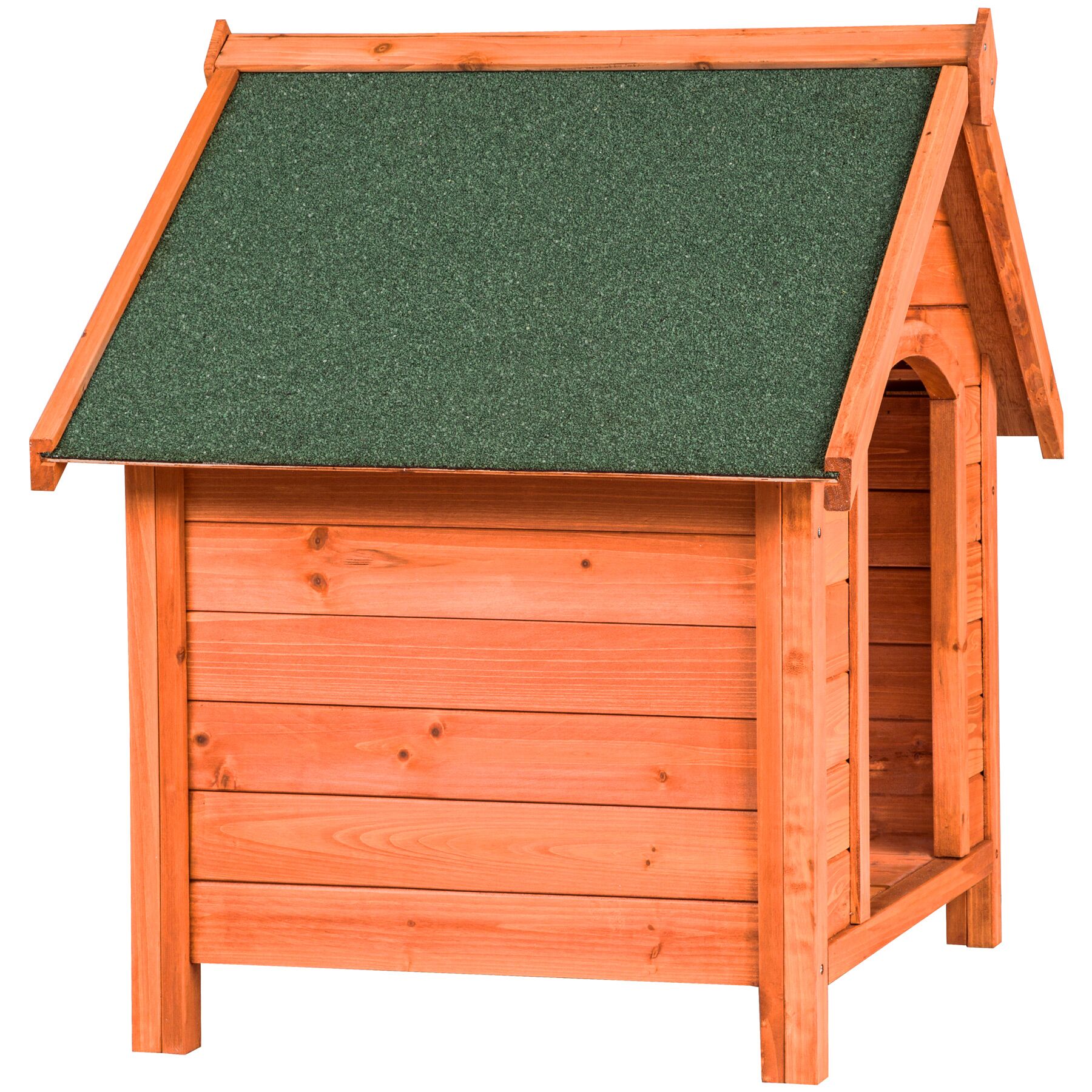 TECTAKE Casota de cão Fabricado em madeira envernizada - 5