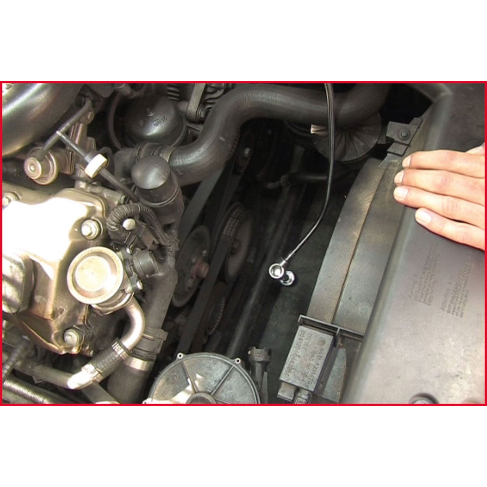 KSTOOLS - Aimant flexible - avec tige flexible - manche bi-composant - 1 Kg - 550.1025 - 4