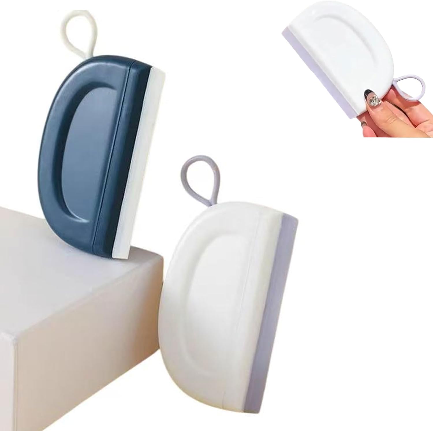 Lot De 2 Raclettes En Caoutchouc Flexibles : Raclette Pour Vitres