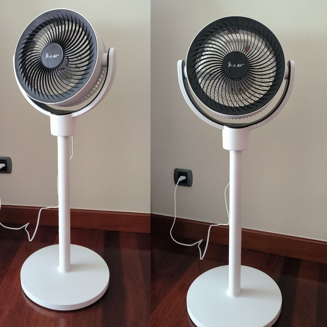Ventilateur sur pied 40w, 3 vitesses, hauteur réglable, oscillation automatique - 2