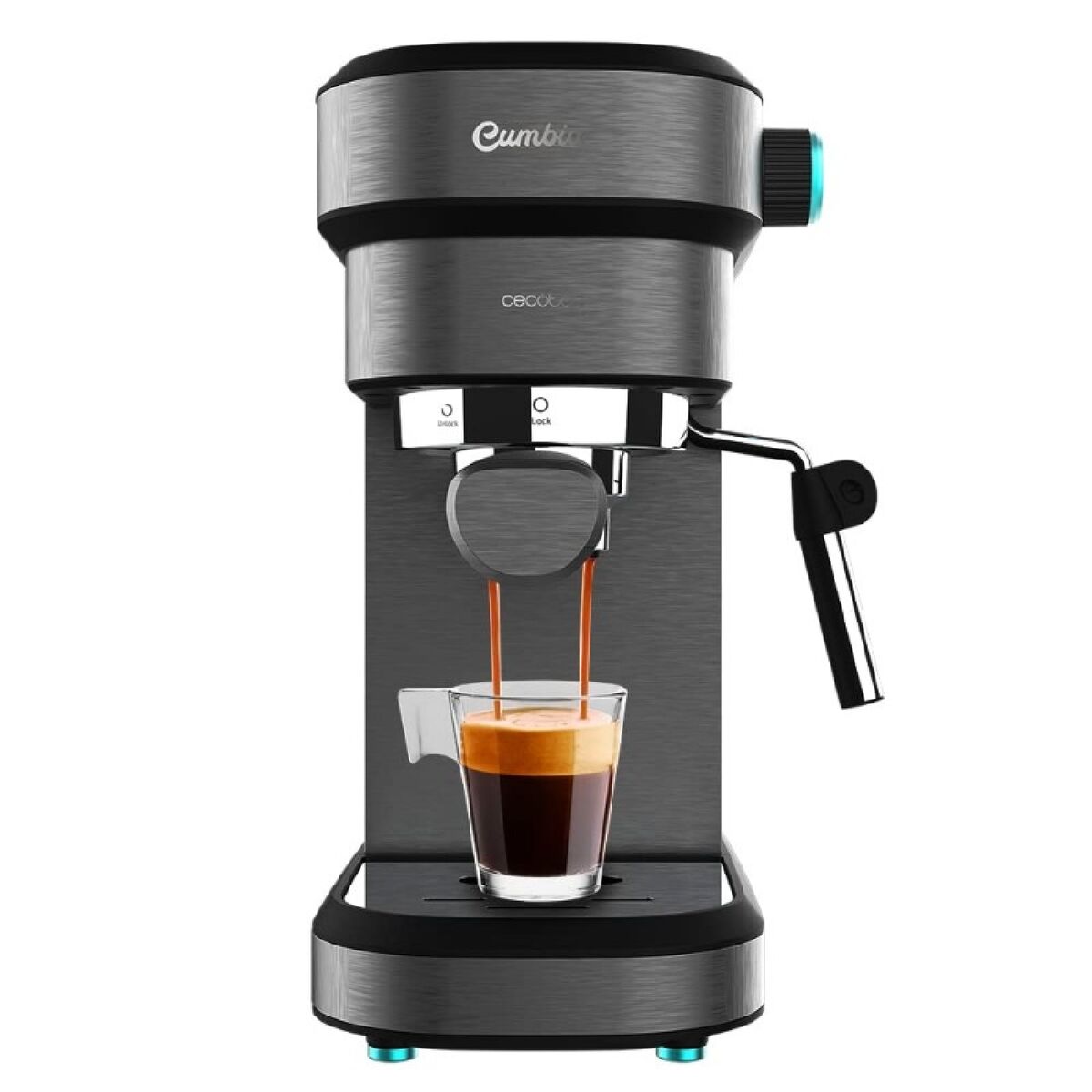 Cecotec Cafetera Express Cafelizzia 790 (1,2 L) Negro , Leroy Merlin