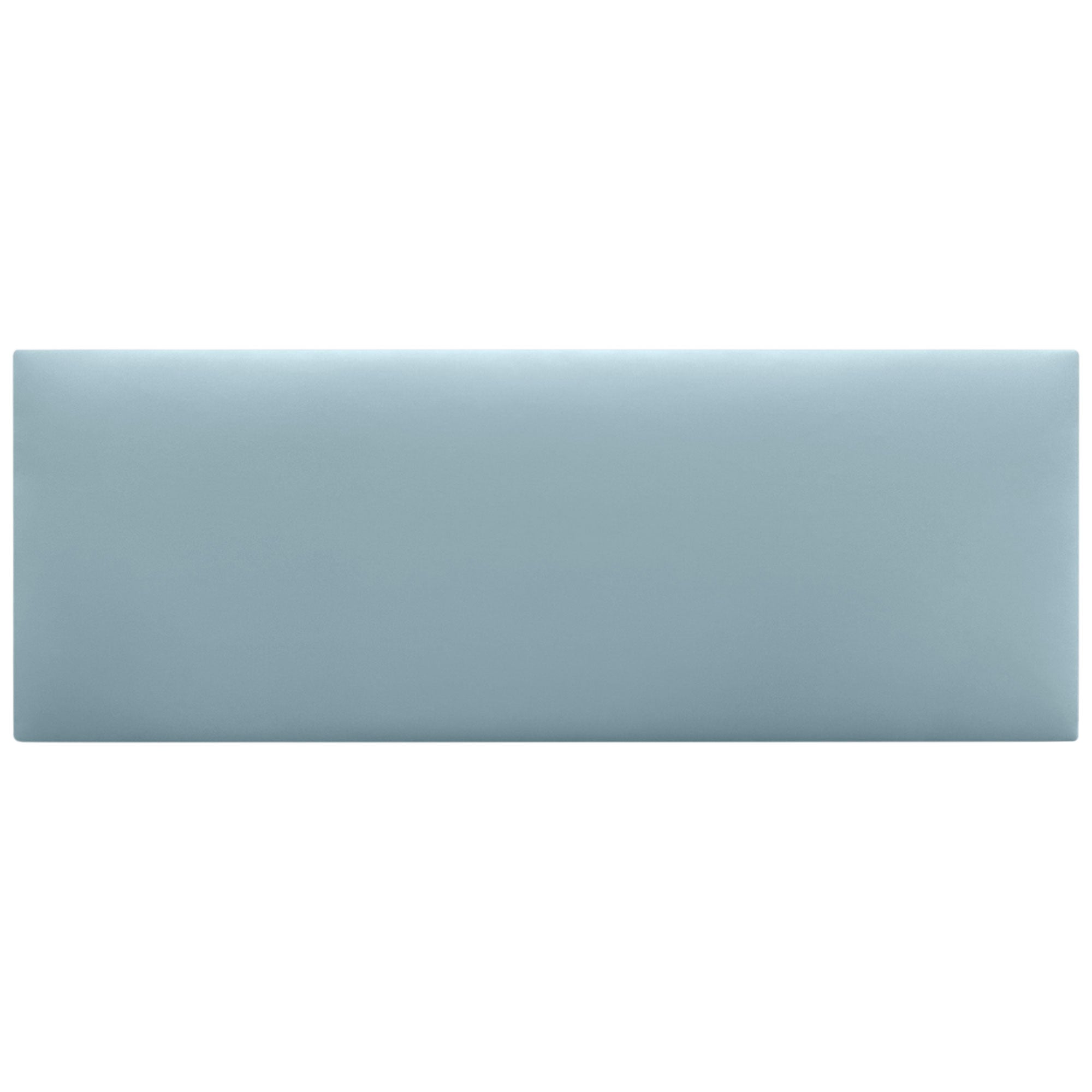 DHOME Cabecero de Polipiel Liso cabeceros Cabezal tapizado Cama (Polipiel Celeste, 135cm (Camas 120/135/140)) - 3