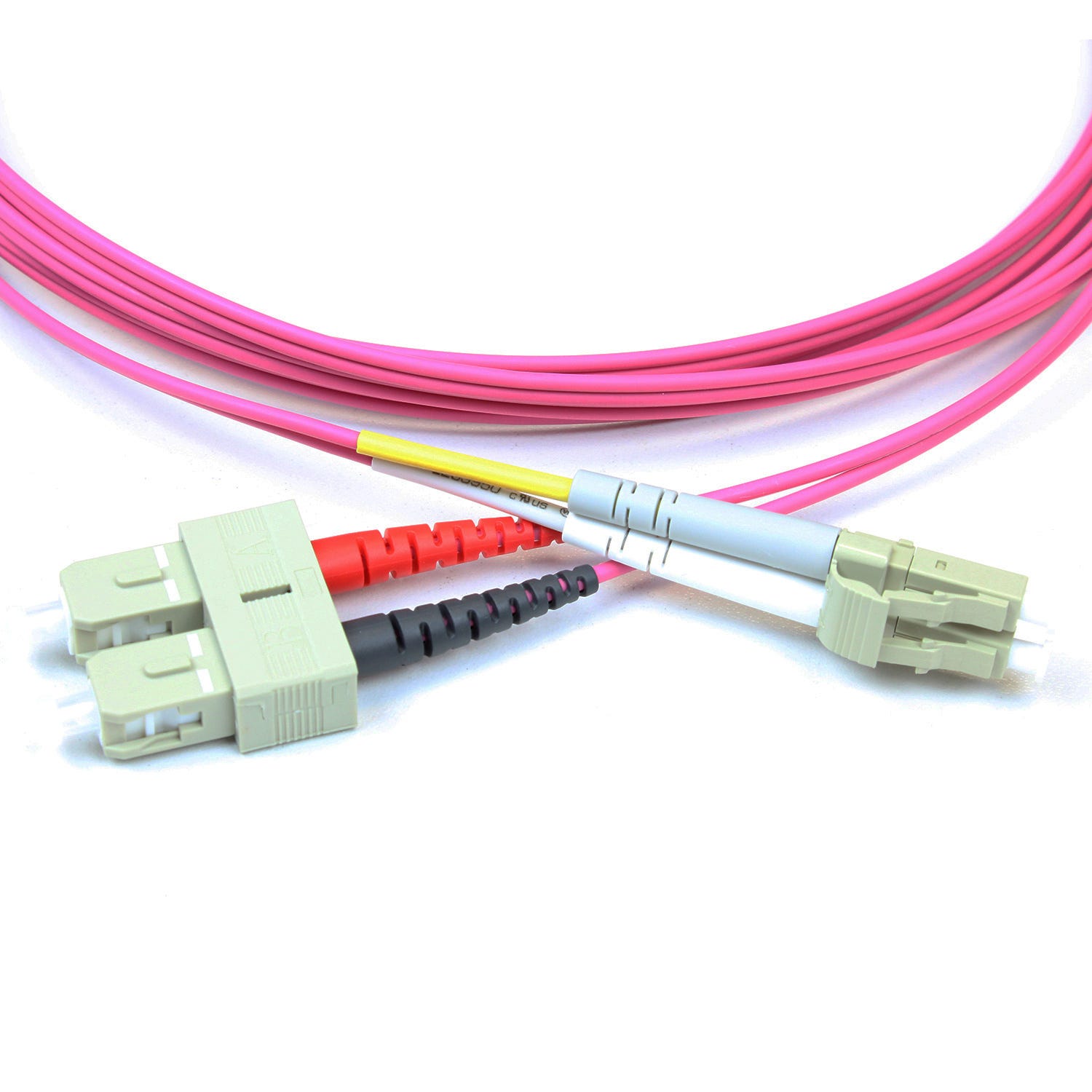 ULTNET 5m (16ft) LC-LC Duplex OM4 Multimode Fiber Patch Cable – 50/125µm, Aqua, 100GB, Lifetime Warranty