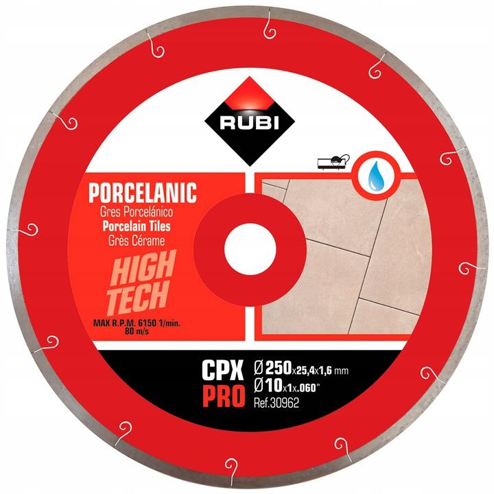 Disco Diamante Grés Porcelânico CPX-250 PRO Rubi 30962 - 3