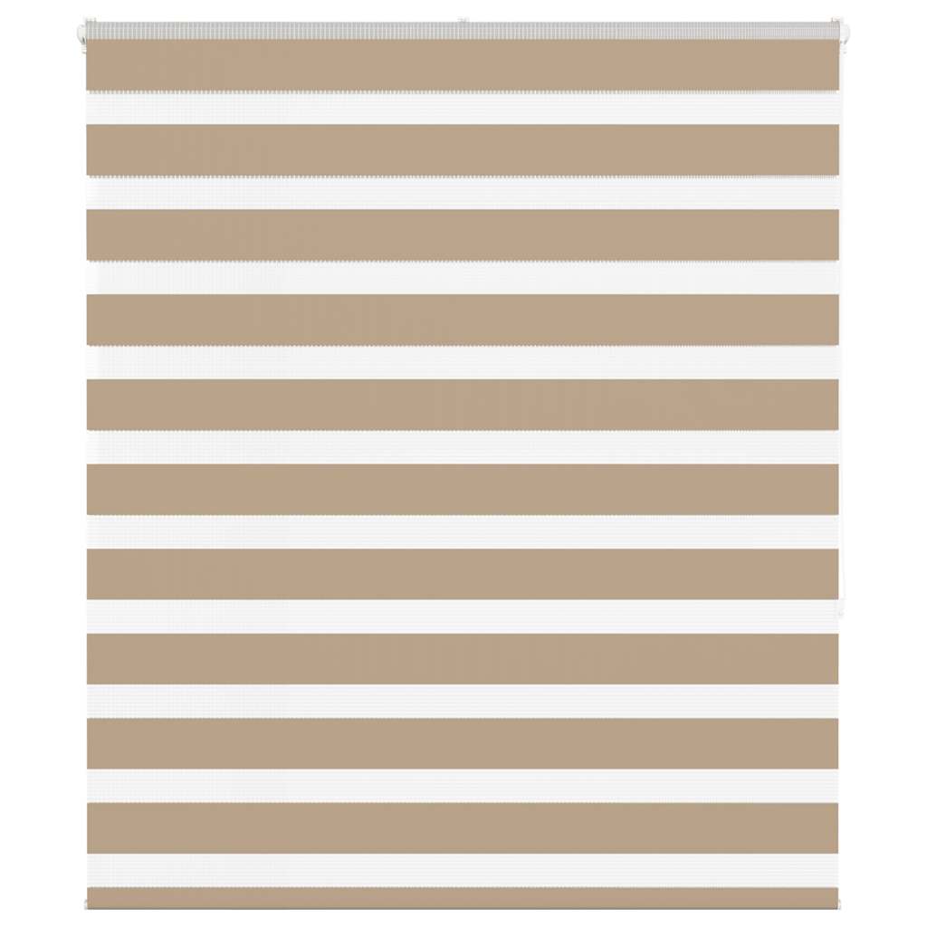 Roleta zebra, 120x150 cm, szerokość tkaniny 115,9 cm, poliester vidaXL
