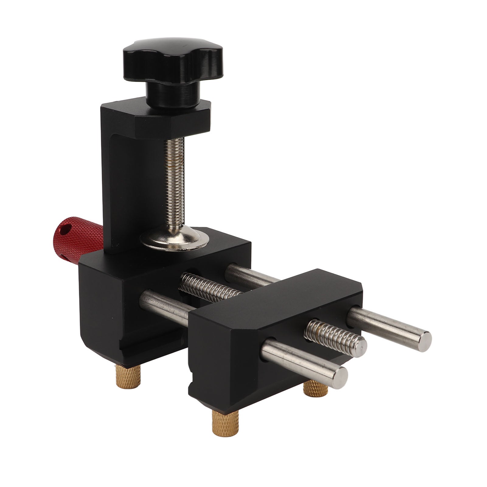 Woodfan Étau De Table Portable 150 Mm En Fonte – Ouverture 130 Mm, Idéal Menuiserie, Serrurerie, Modélisme, 3.2 Kg