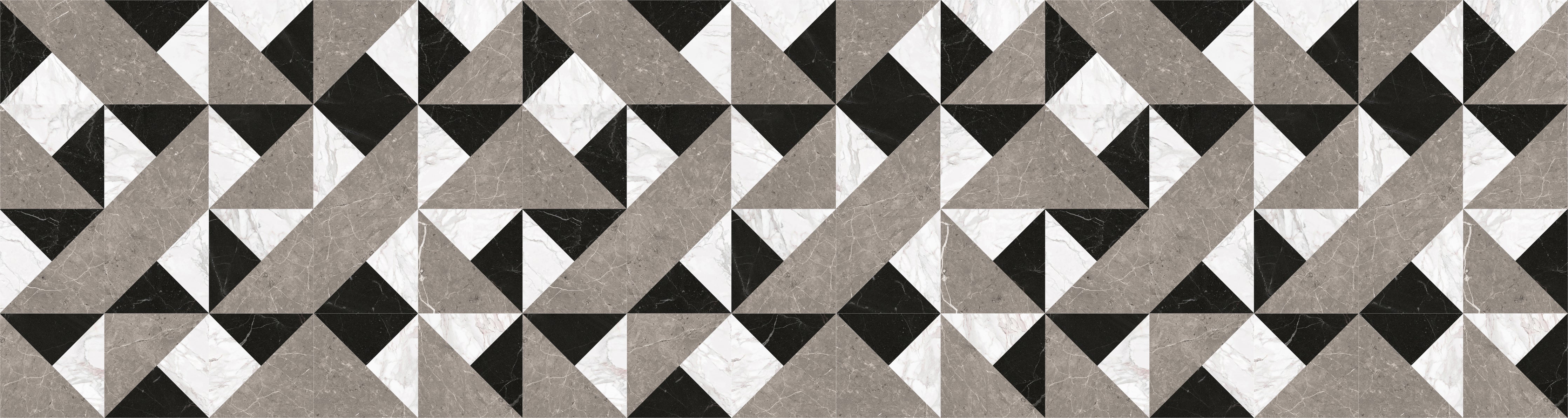 Dywanik winylowy Imperium 80x300 cm - PVC antypoślizgowy, winylowy dywanik do kuchni lub salonu, zmywalny, geometryczny styl
