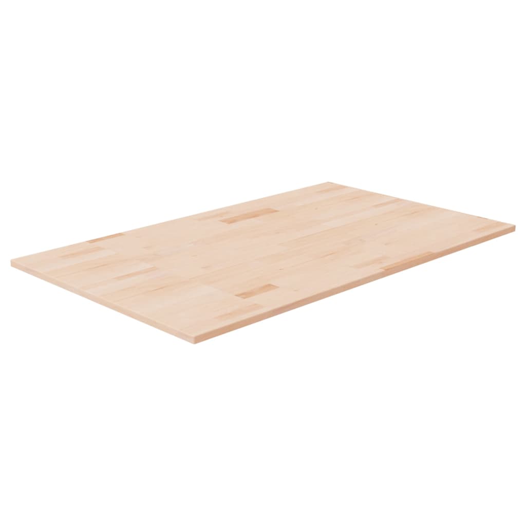 Maison exclusive - encimera de baño madera maciza sin tratar 100x60x1,5 cm