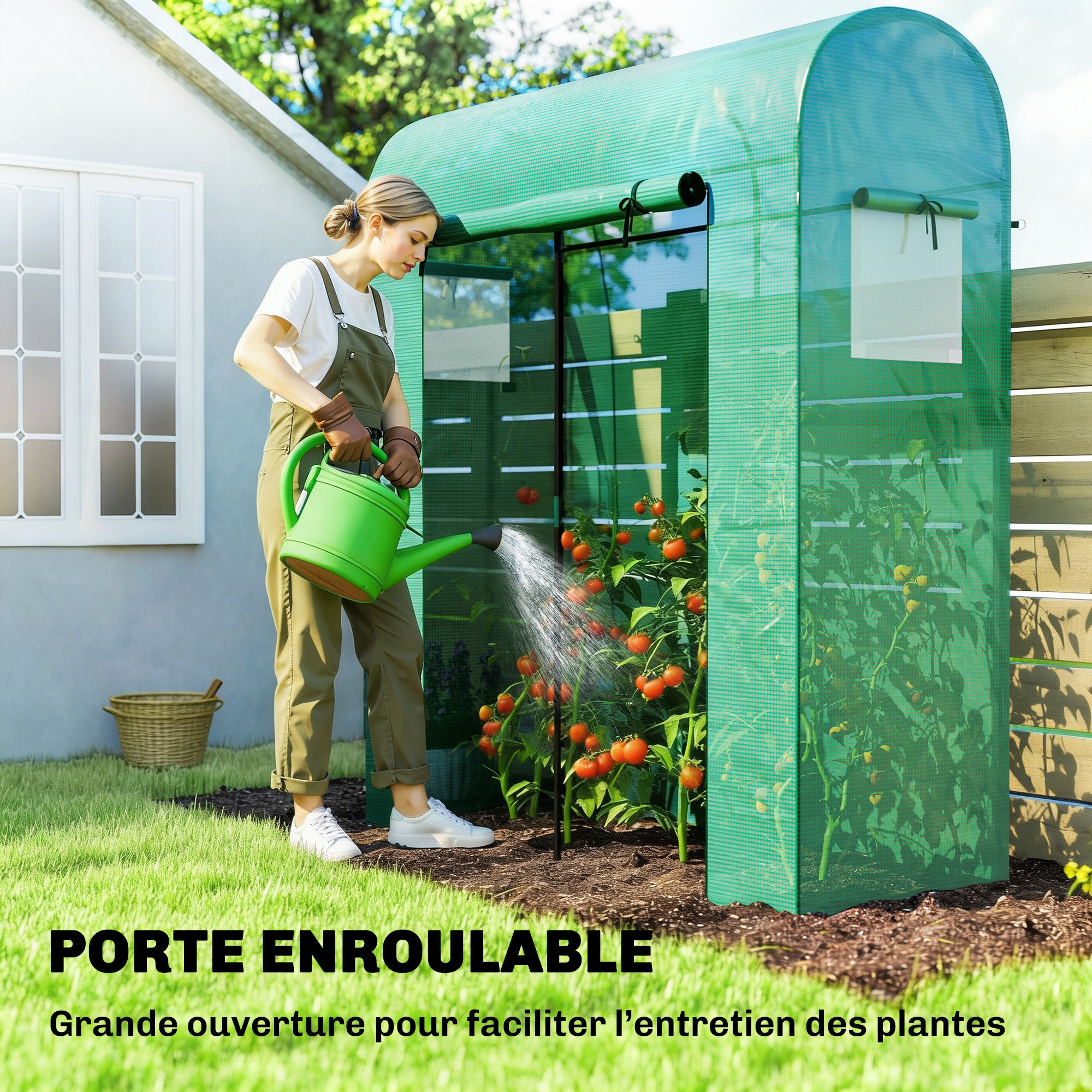 Serre de jardin PE Outsunny - 5
