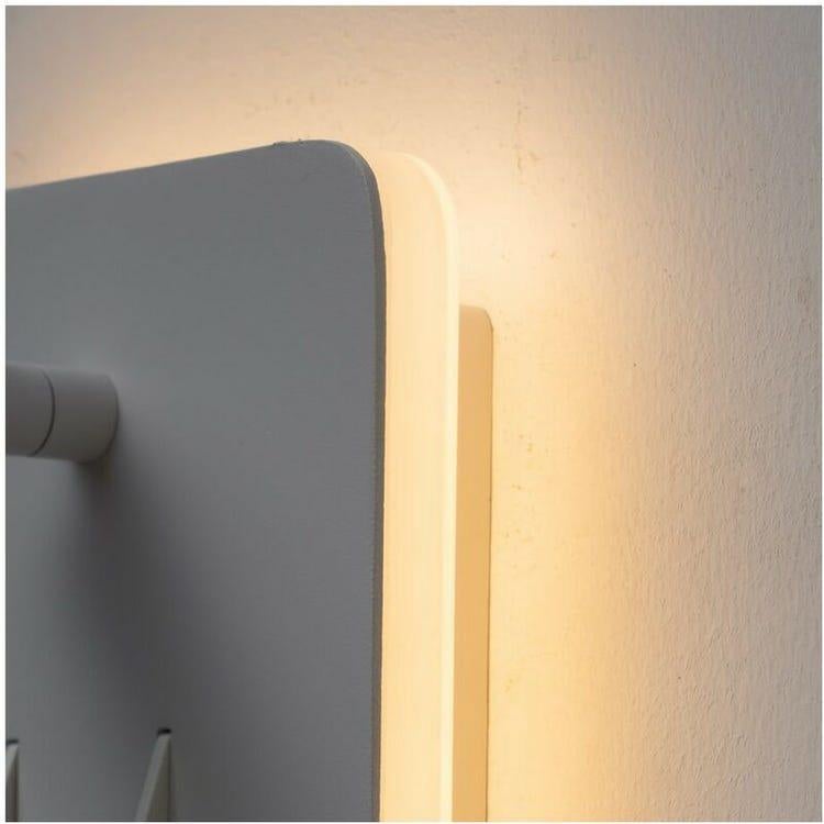 Applique Murale Interieur LED, liseuse de chevet avec interrupteur, Rotation à 360°Applique Murale, Lampe de Lecture de Chevet Applique Murale - 3