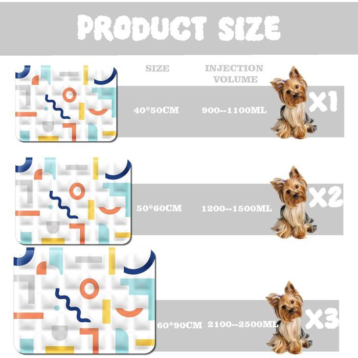 Tapis rafraichissant pour animaux matelas , coussin injection d'eau ...
