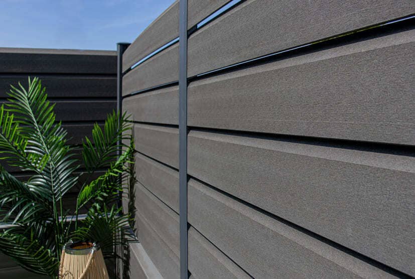 KIT CLOTURE CLOSEA COMPOSITE NOIR LG: 9M x HT: 1M74 - 2