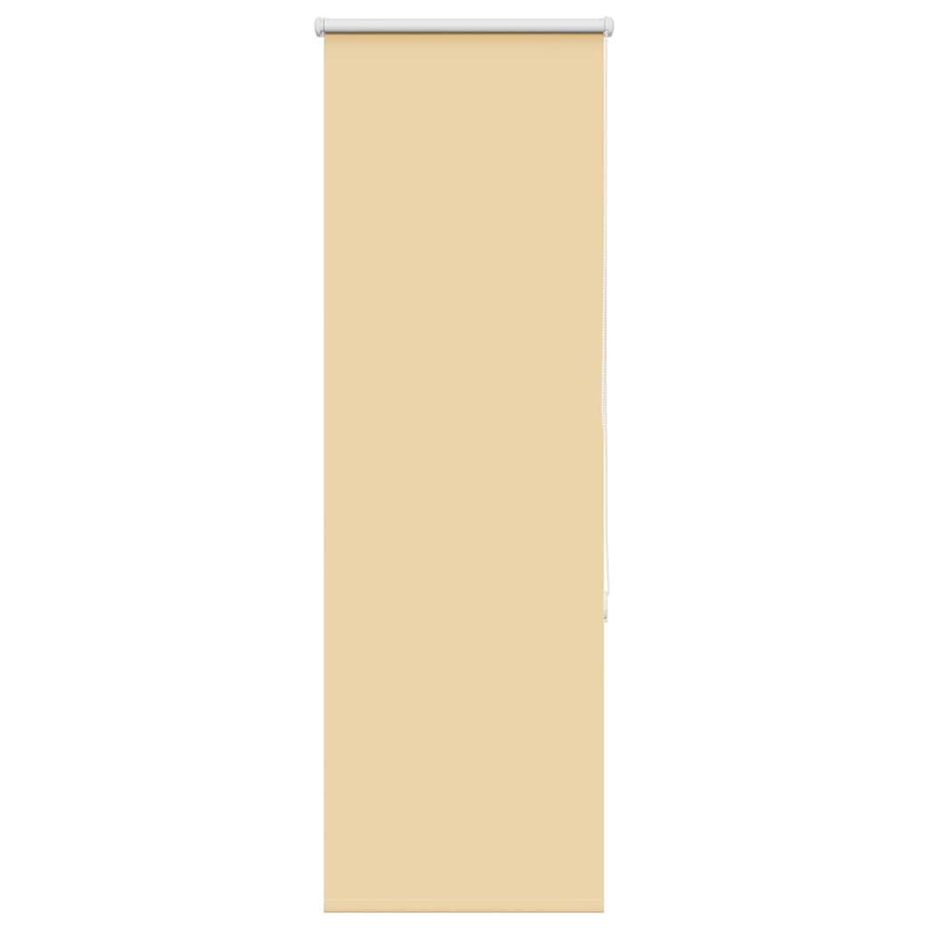 Roleta zaciemniająca beżowa 60x130 cm Szerokość tkaniny 55,7 cm vidaXL