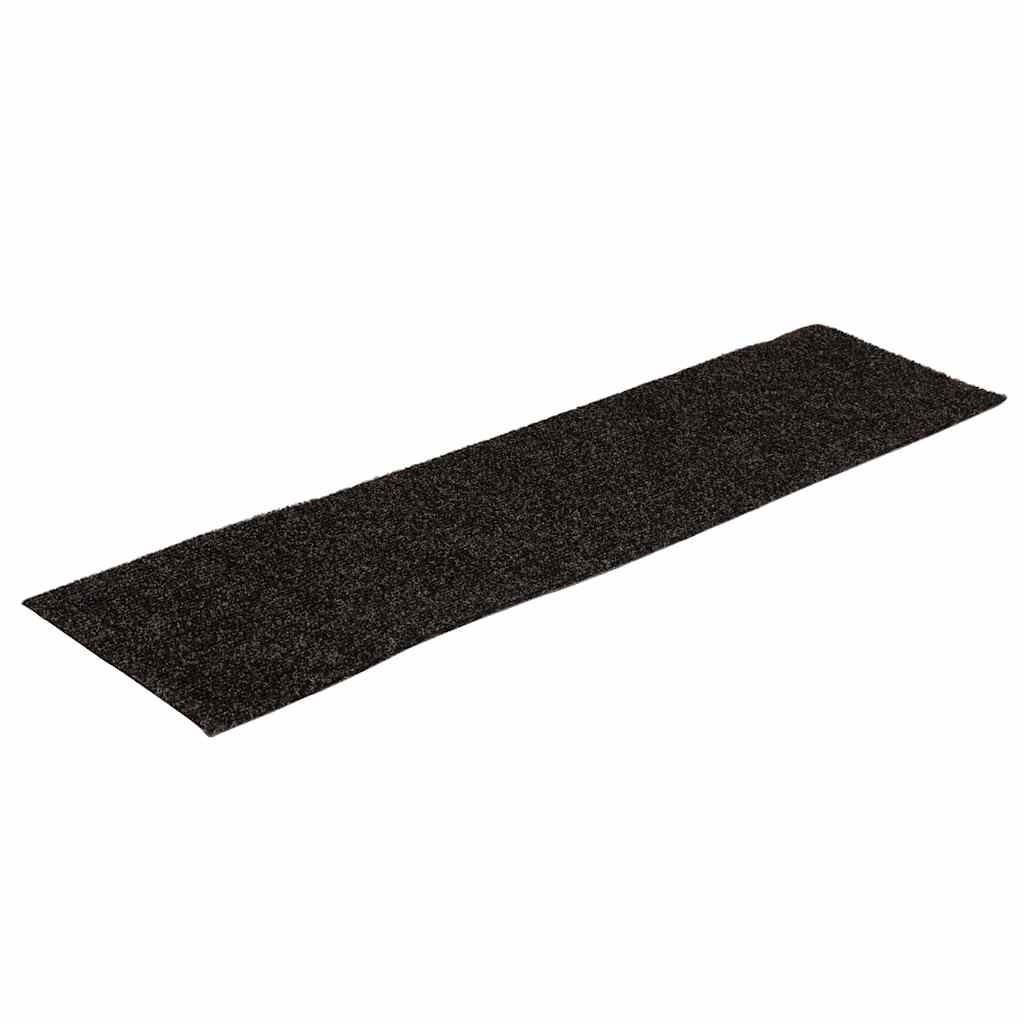 Tapis d'escalier auto-adhésifs 30 pcs marron 76x20 cm - 3
