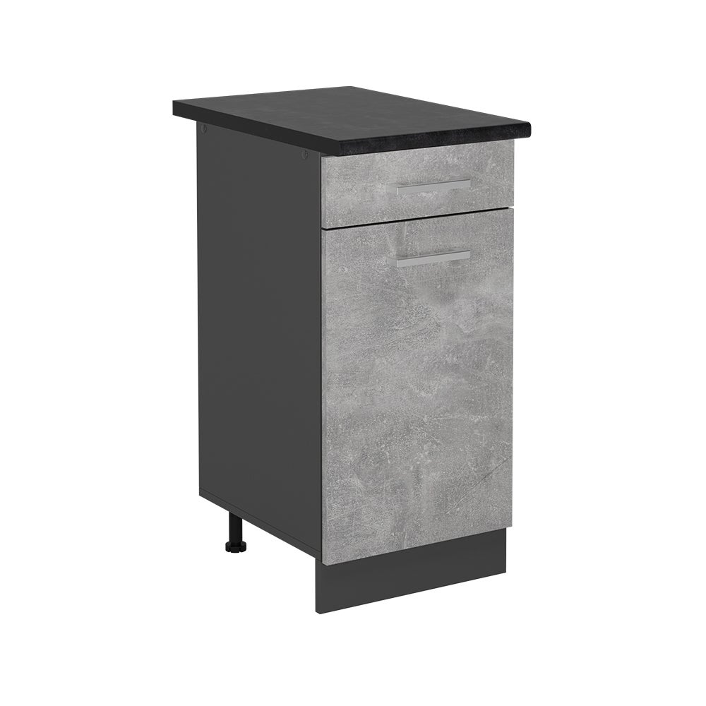 Vicco Szafka dolna do kuchni R-Line, Beton, 40 cm , BP Antracyt