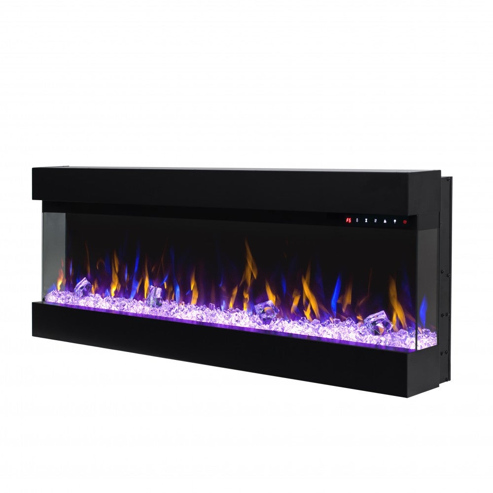 CHIMENEA ELÉCTRICA ENCASTRABLE 3D - MILANO 50 - 5