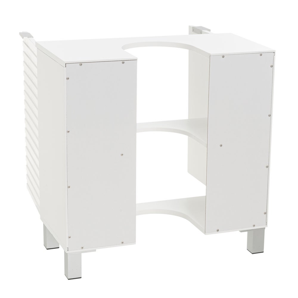 Mobile lavabo con piedistallo bianco da 60 cm CasaSelección - 5