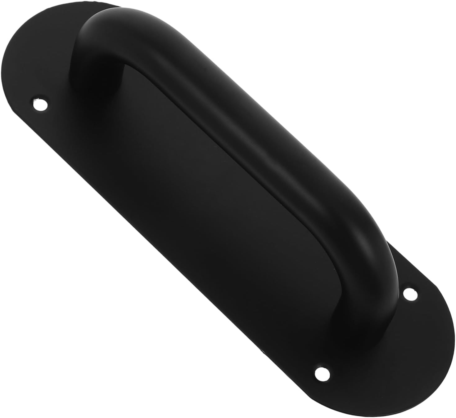 1 poignée de porte coulissante noire pour porte de grange, placard ...