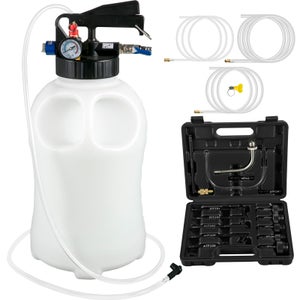 Pompe Vidange Huile Wiltec 500ml - Manuel Avec 2 Tuyaux 50cm