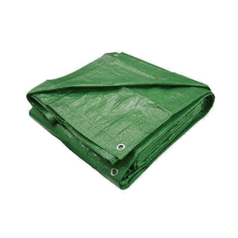 Lona De Protección 110x180cm Verde - Resistente Desgaste 550g/m², Multiusos Con Bordes Reforzados