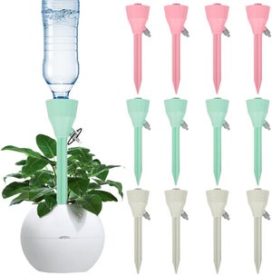 Kit D'arrosage Goutte à Goutte 21 Pièces Avec Vannes Réglables - Pour Plantes Intérieur/extérieur, Pots, Vacances
