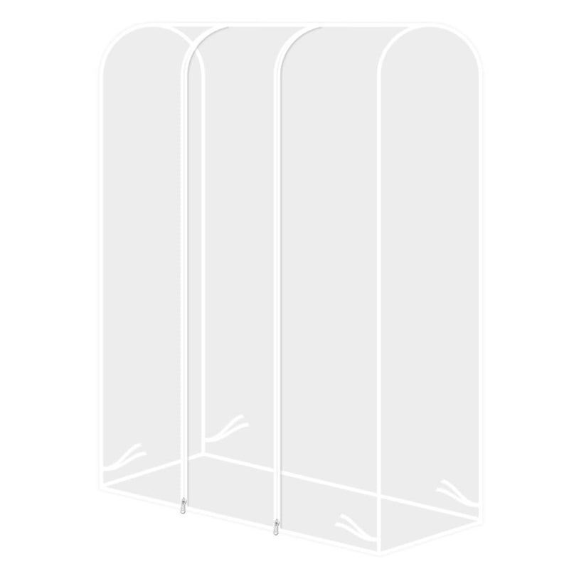 Duża torba do przechowywania ubrań, pyłoszczelna i chroniąca przed owadami, szerokość 110 cm