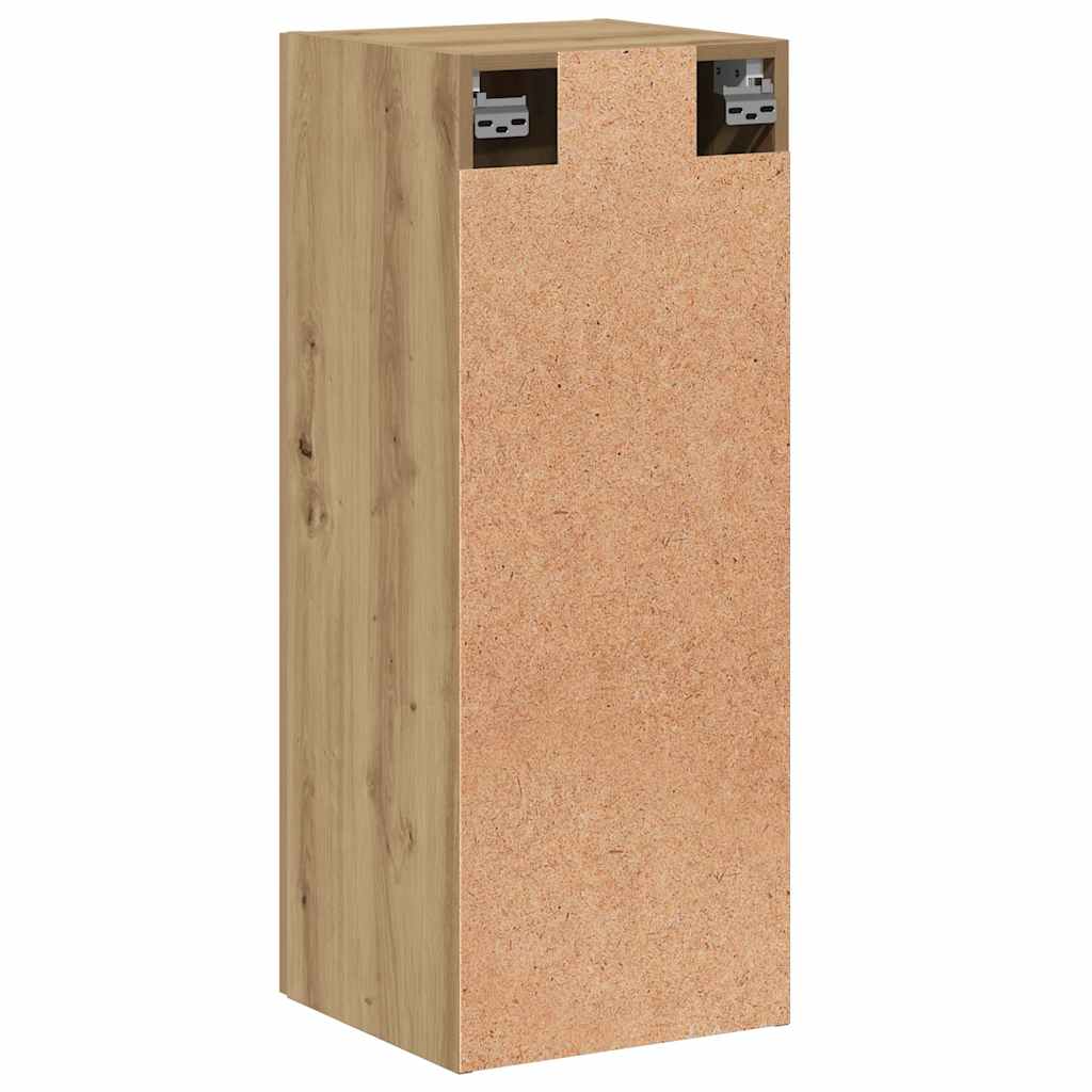 Armoire murale chêne artisanal 34,5x34x90 cm bois d'ingénierie vidaXL - 7