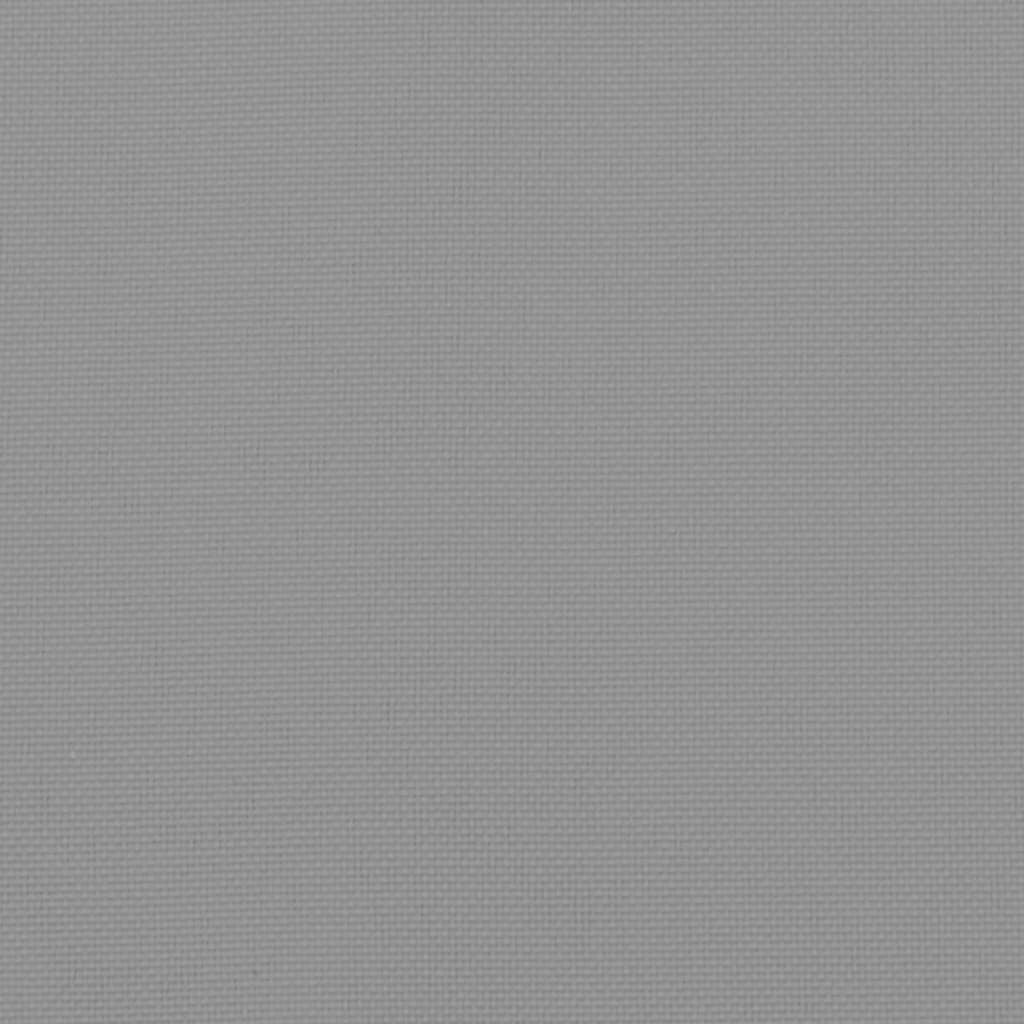 Cojín para sofá de palets tela gris 60x60x12 cm v8645 60 x 60 x 12 cm / Gris - 9
