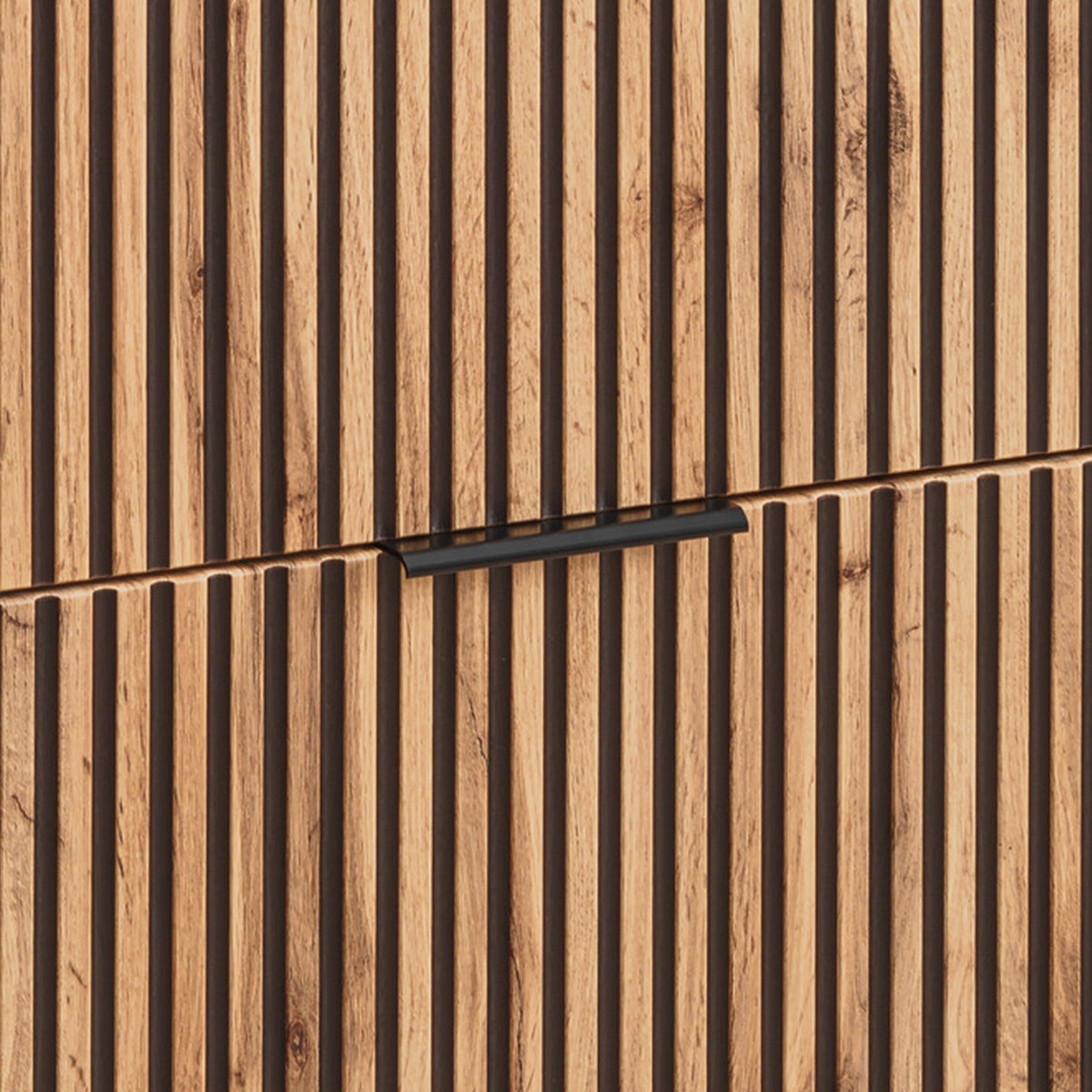 Meuble sous-vasque 120cm Gaia Bois et Noir - 6