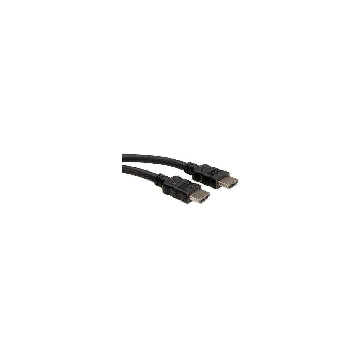 ROLINE 10m HDMI câble HDMI HDMI Type A (Standard) Noir | Leroy Merlin