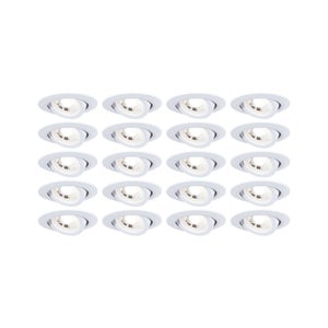 Lot De 2 Spots LED Encastrables Orientables 5W (équivalent 50W) - Blanc Neutre
