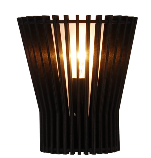 Kinkiet ścienny Osaka czarny 1xE14x40W wym: 22 x 19,5 x 13 cm metal IP20 Candellux
