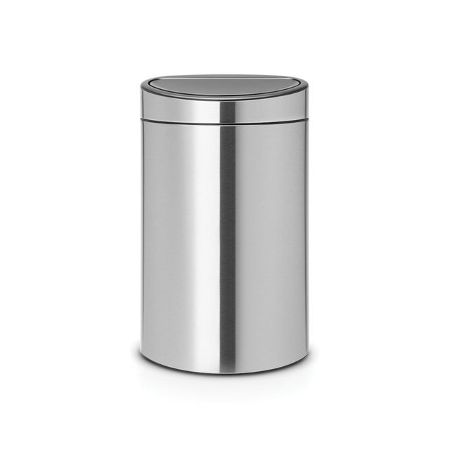 Poubelle tri sélectif 23+10l matt steel - Brabantia 100680