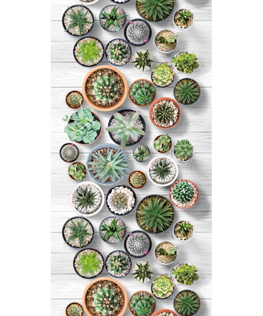 Runner EMOZIONI FUTURA CACTUS 52X350 wykonany na zamówienie | GalleriaFarah1970