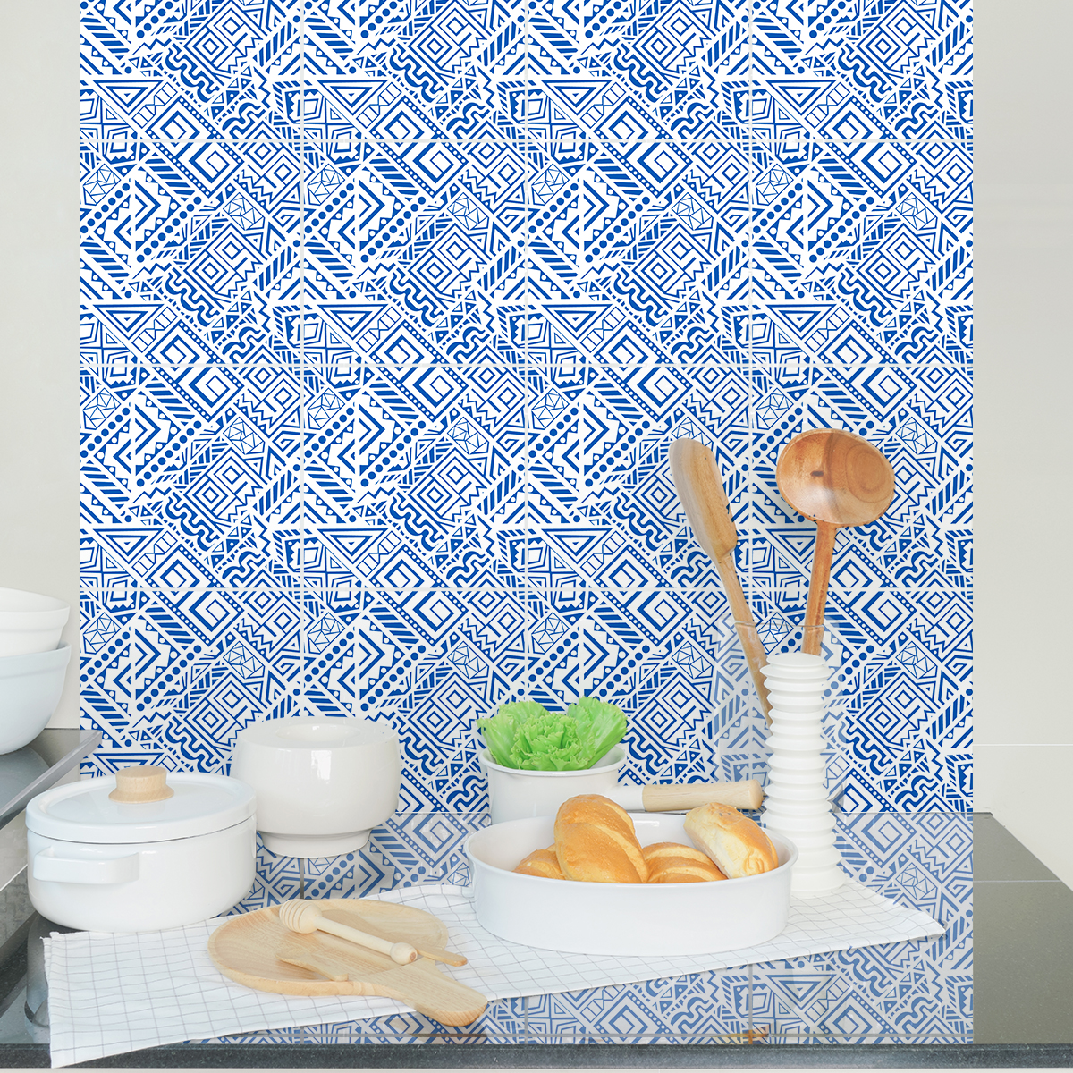 9 adesivi piastrelle boemo Sahale - Sticker adesivo - adesivi murali - 9stickers20x20cm - 5