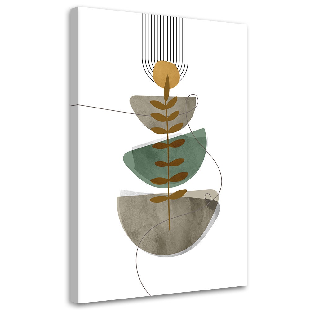 Obraz na płótnie, Geometryczna abstrakcja boho 60x90