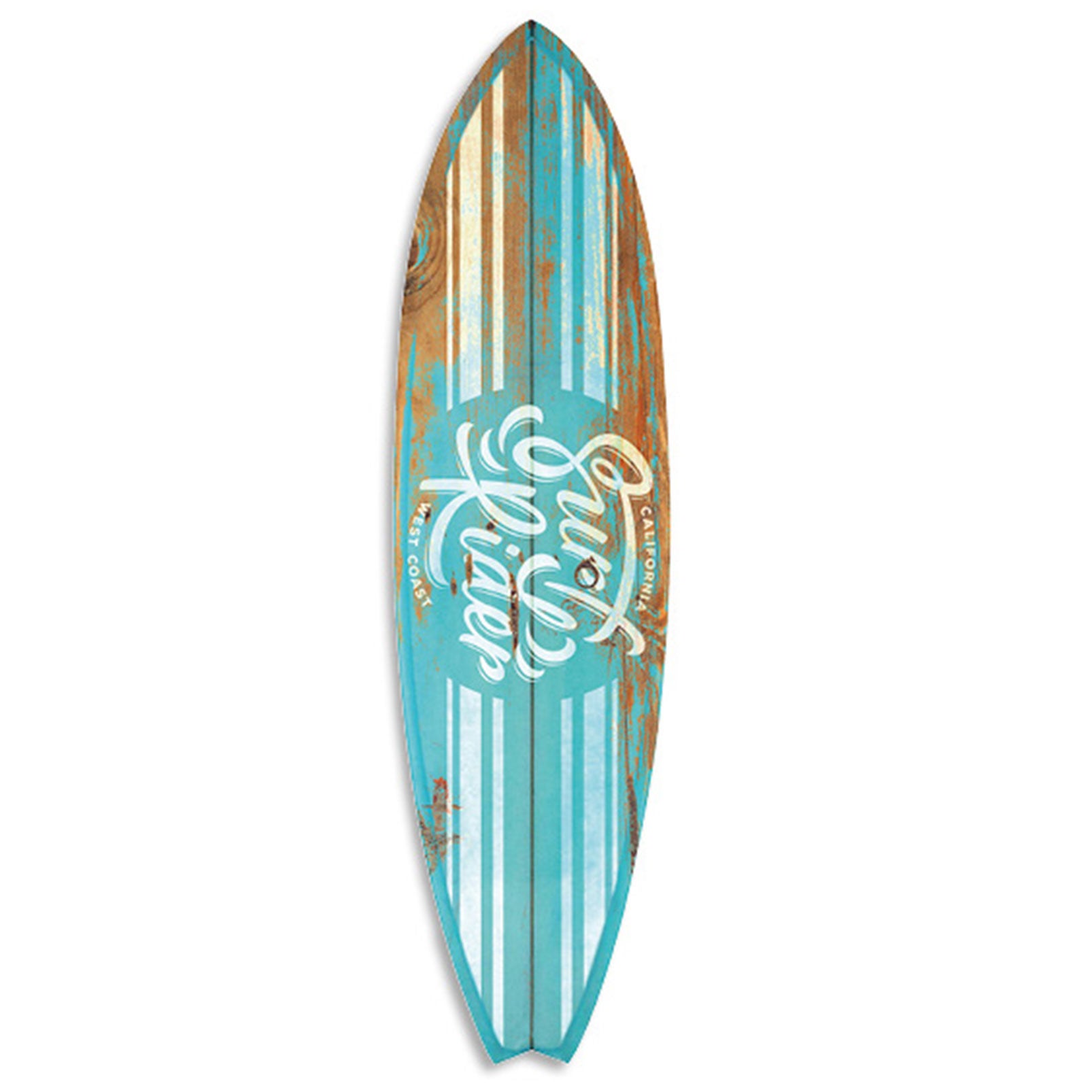 Planche De Surf Décorative Surfing Paradise - Surf Décor Aluminium