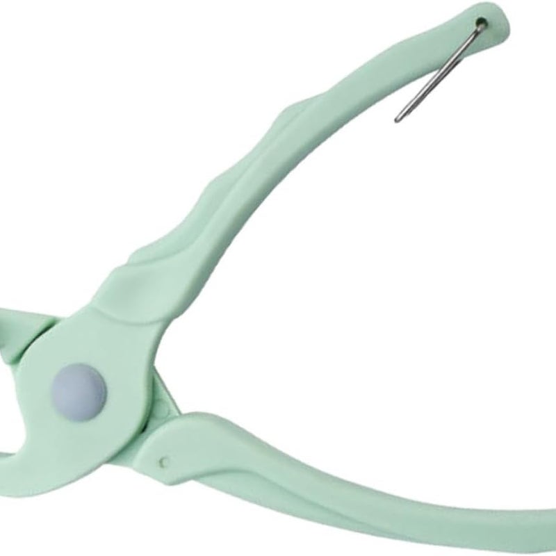 Szczypce antypoślizgowe do gorących misek i naczyń, przenośne, antypoślizgowe, do użytku w kuchni, ergonomiczne, trwałe, wielokrotnego użytku, plastik