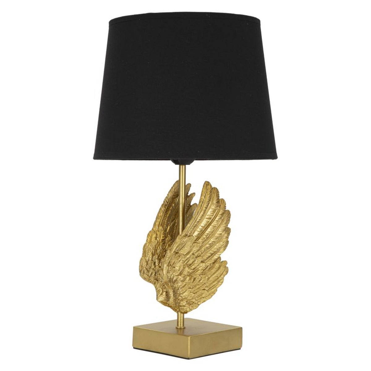 Lampa Stołowa Skrzydła 4, Metal, Czarny, Seven Design