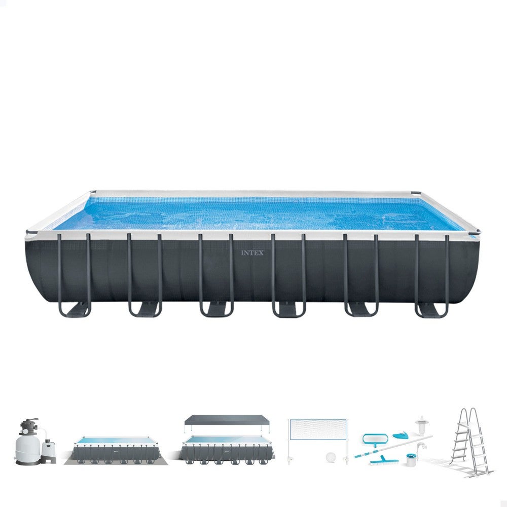 Basen ogrodowy Ultra Intex 26368 Ex 26362 Xtr Premium prostokątny 732x366x132