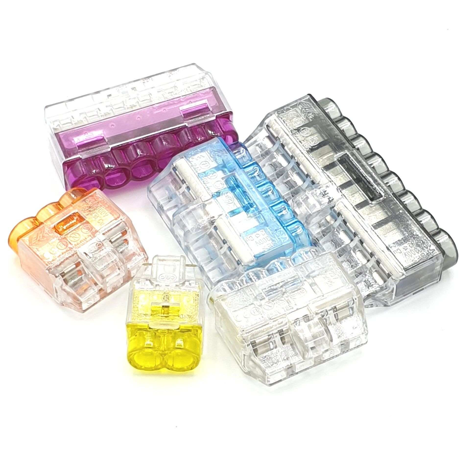 10pcs Cosses Enfichables 2 Directions Connecteurs De Fil Helacon Plus Mini - 2