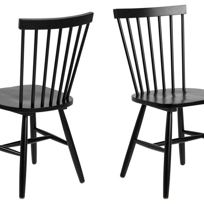 Riano krzesło stołowe czarny.