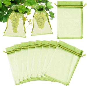 Sacs De Plantation 3 Pièces - Sacs Fraise Suspension Avec 10 Trous Respirants (Vert Foncé)