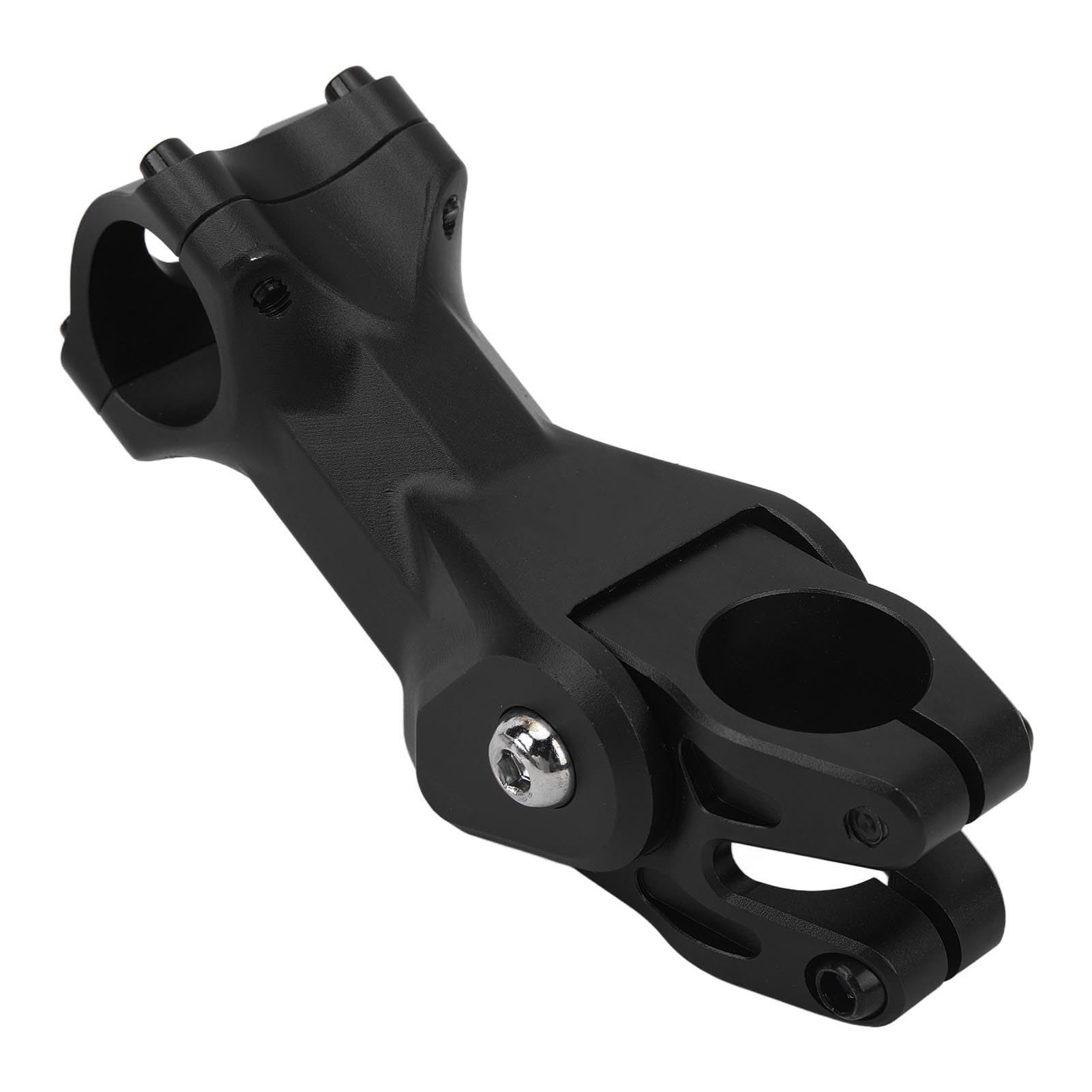 Attacco Manubrio Per Bici Da Strada 31,8 Mm In Lega Di Alluminio: Design Ammortizzante, Leggero (260g), Colore Nero, Migliora Controllo E Comfort
