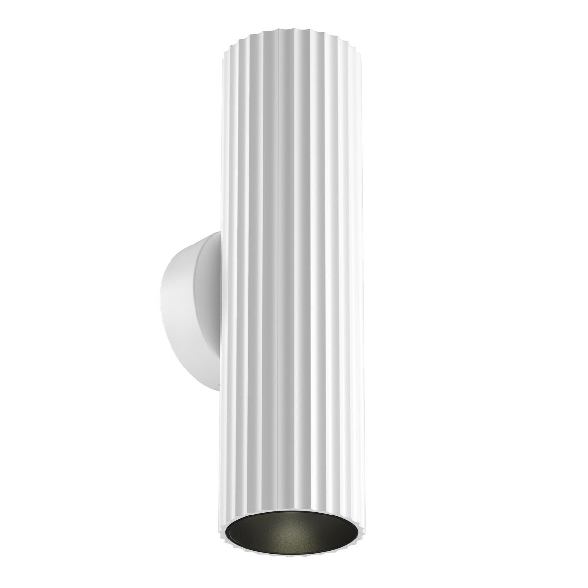 Kinkiet karbowana tuba góra dół CALIPSO biały 2xGU10x10W aluminium wym:20x5,6x7cm IP20 Maytoni