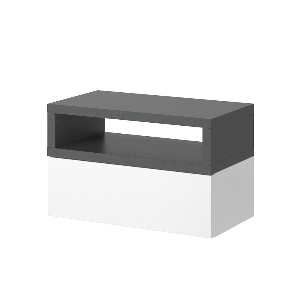 Vicco Stolik nocny Urbano, Antracyt, 45 x 28 cm