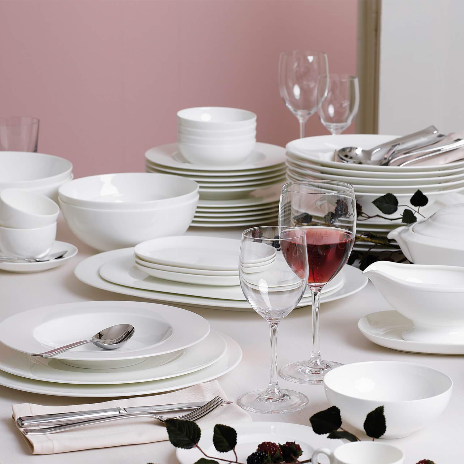 Villeroy & Boch Royal Piatto Ovale Grande da Portata, Porcellana Premium Bone, 41 cm - 4